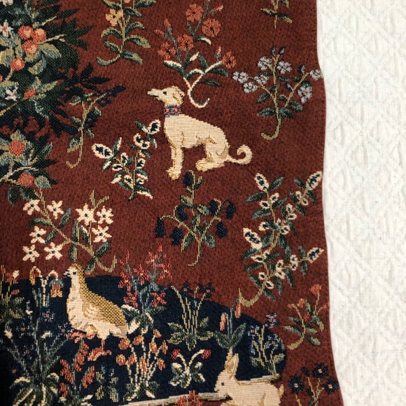 Tree of Life Tapestry Wall Hanging from France - Picture 3 of 8